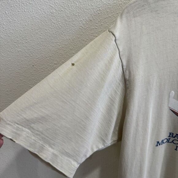 Vtg Crazy Shirts Hawaii Shirt Mens Large Bankoh Molokai 1988 Single Stitch USA - Picture 4 of 16